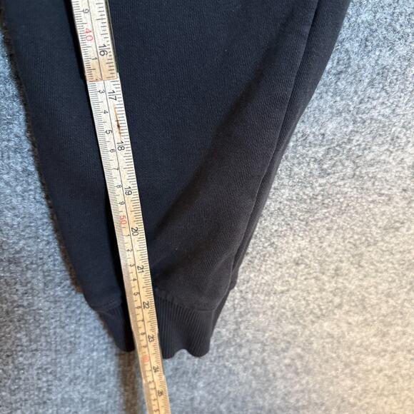 Gymshark Pants Adult Small Black Joggers Fleece Sweatpants Athletic Mens - Picture 4 of 9